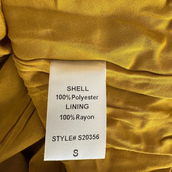 BOHME (NWT) Mustard Seed Women’s Dijon Jill Polyester/Rayon Mini Dress-SMALL - Picture 5 of 8